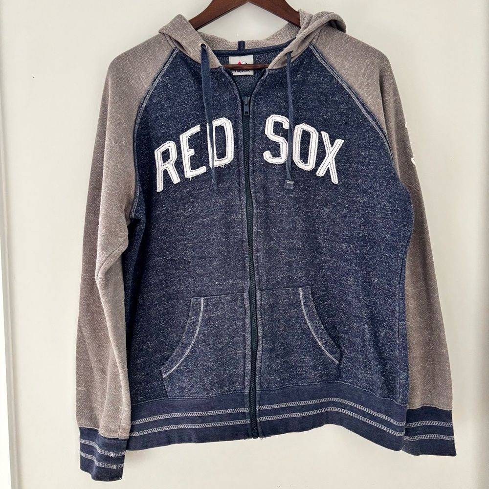 Majestic Boston Red Sox Zip Hoodie Women’s Small | Casual Cool MLB